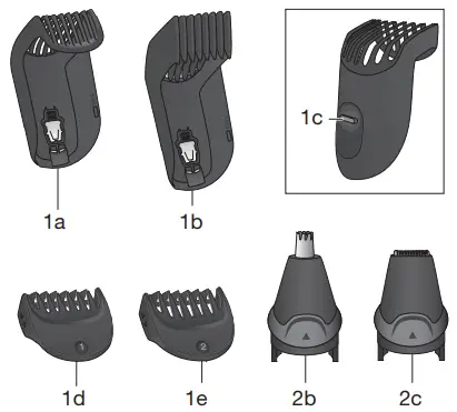 BRAUN MGK 3060 Multi Beard Grooming Kit 1