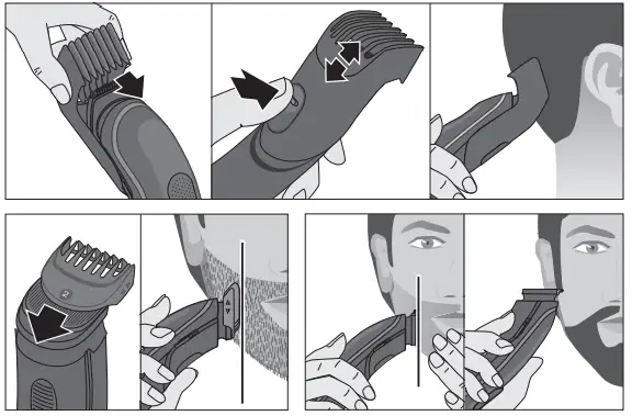 BRAUN MGK 3060 Multi Beard Grooming Kit 5