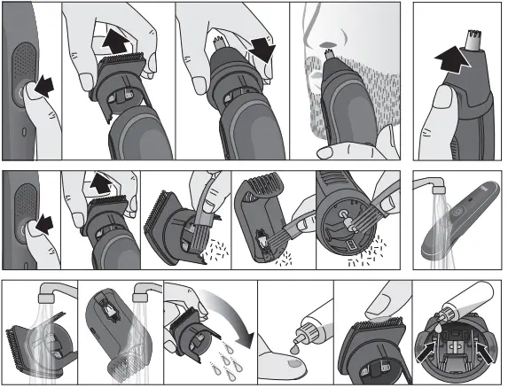 BRAUN MGK 3060 Multi Beard Grooming Kit 6