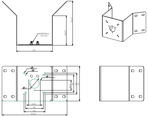 PELCO C6692M SRXV-CM Corner Mount-fig5