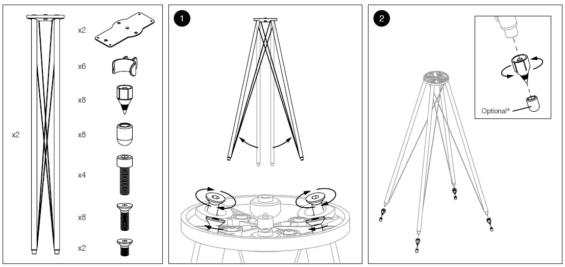 ACOUSTICS-FS75-Speakers-Stands-fig-1