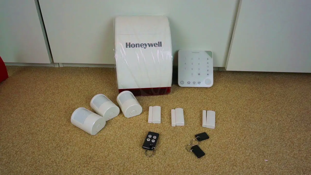 Honeywell Home Hs331xx Wireless Burglar Alarm Kit User Guide