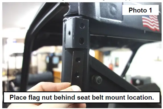 ROUGH COUNTRY Polaris 2013 to 2018 Ranger Rear Cube Light 1