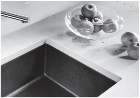 BLANCO SILGRANIT Cleaning Granite Sinks Washbasin-FIG1