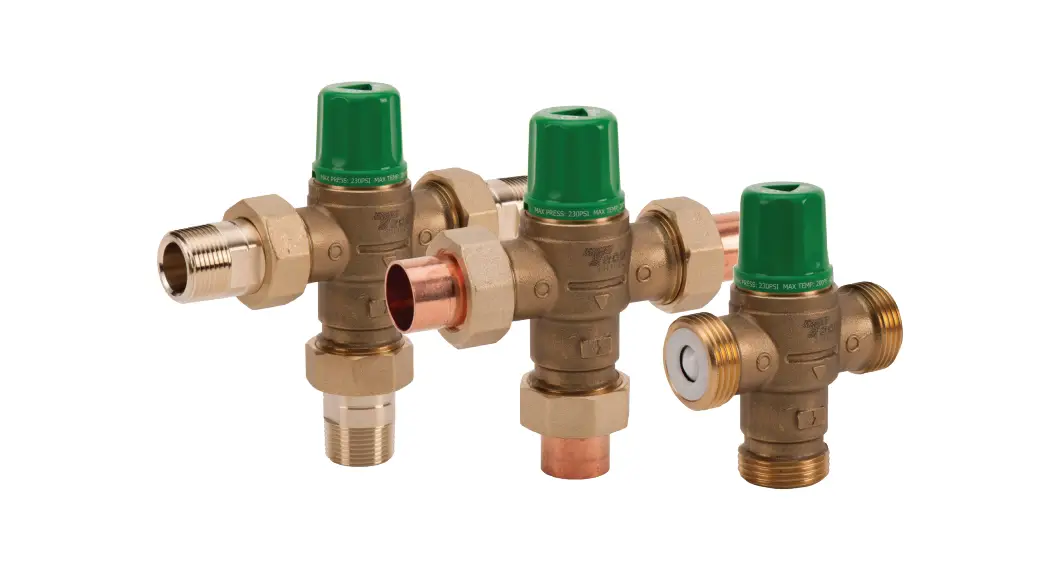 Taco 5000 Series Lead Free < .25% Lead Mixing Valve Instructions