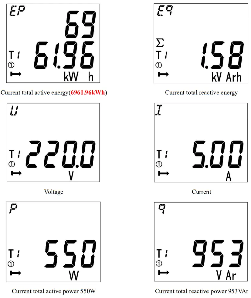 Acrel ADL200 Digital Multi Meter Electric Power Meter Din Rail Smart Meter - fig 1