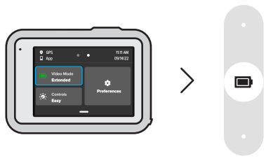GoPro HERO11 Black Action Camera - Battery Life