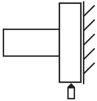 Sold Toilet Brush with Holder -Allen screw