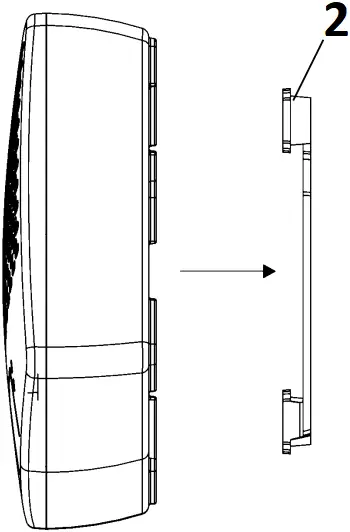 CMD6-MB - Connecting Alarm to Mounting Base 2