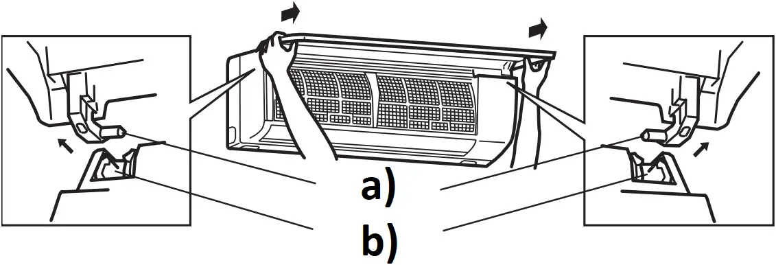 MSZ-HR25VF - Front panel 1