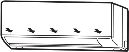 MSZ-HR25VF - Front panel 2