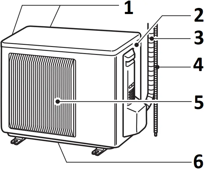 MSZ-HR25VF - Outdoor unit