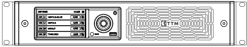 outline TTM 8K4 Multi Purpose Amplifier-fig1