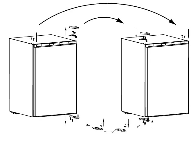 Commercial Cool CCR45B Door Refrigerator and Freezer 5