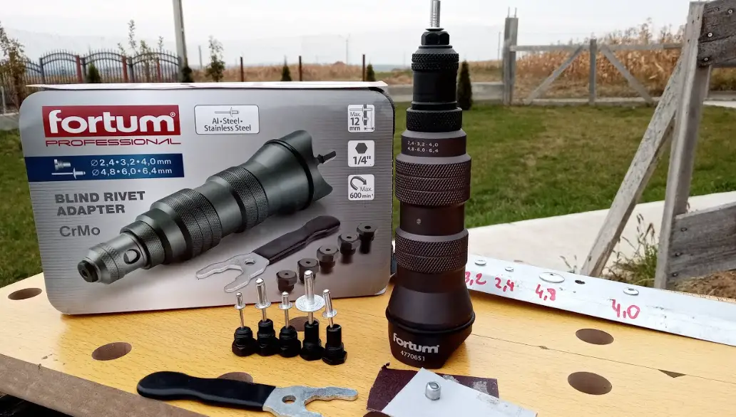 Fortum 4770664 Nut Rivet Adapter User Manual