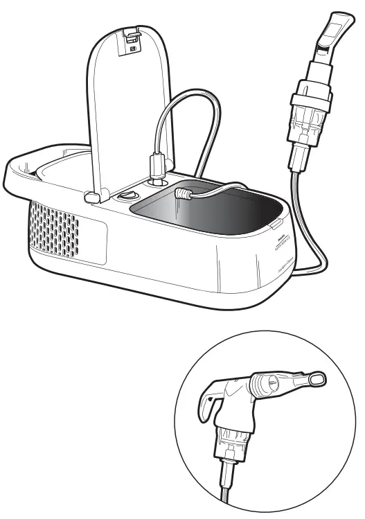PHILIPS 1113054 InnoSpire Deluxe Compressor Nebulizer -