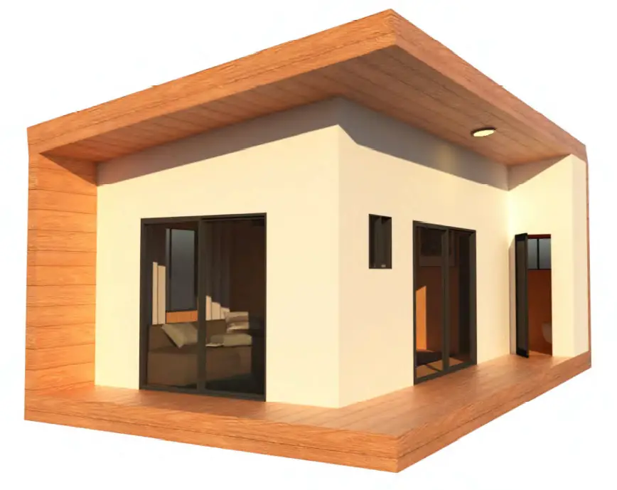 THE HOME DEPOT CO1B281 Bed Tiny Home Steel Frame Building Kit