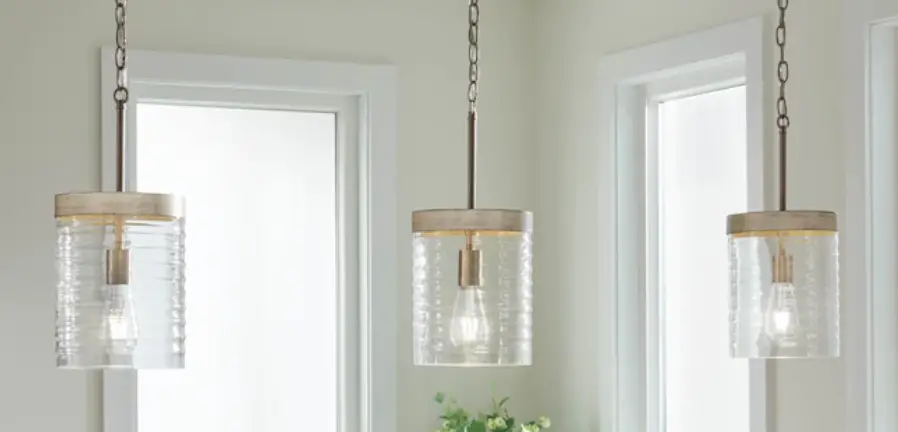 Kichler 82400 Maritime Brushed Nickel Coastal Ribbed Glass Cylinder Mini Pendant Light Installation Guide