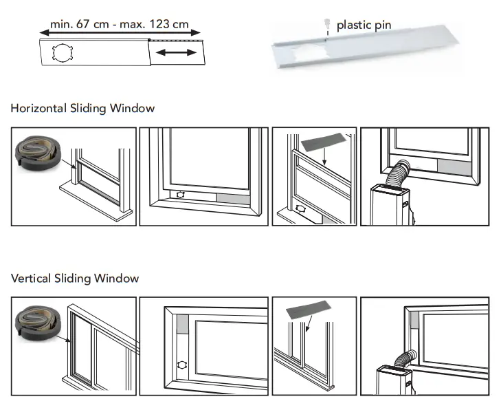 DOMO DO362A 14000 BTU Air Conditioner fig 2