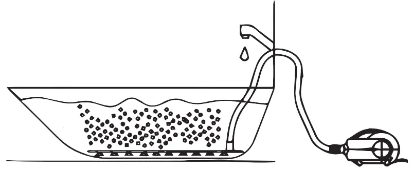 SereneLife HSPAMT22 Bubble Bath Mat Body Spa Massage - fig 3