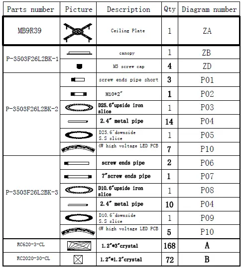 ELEGANT 3503F26L2BK Monroe Crystal Black LED 26 Flush Lighting-02