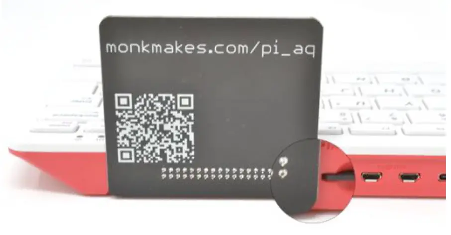 MONK MAKES Air Quality Kit for Raspberry Pi - FIG 2