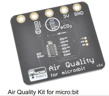 MONK MAKES Air Quality Kit for Raspberry Pi - FIG23