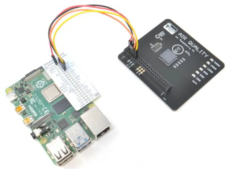MONK MAKES Air Quality Kit for Raspberry Pi - FIG4