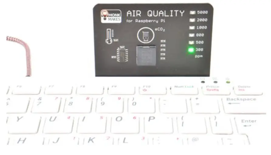 MONK MAKES Air Quality Kit for Raspberry Pi - FIG13