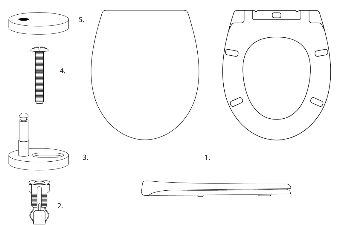 Wostman EcoVac WC Extend Vacuum Toilet - fig 22