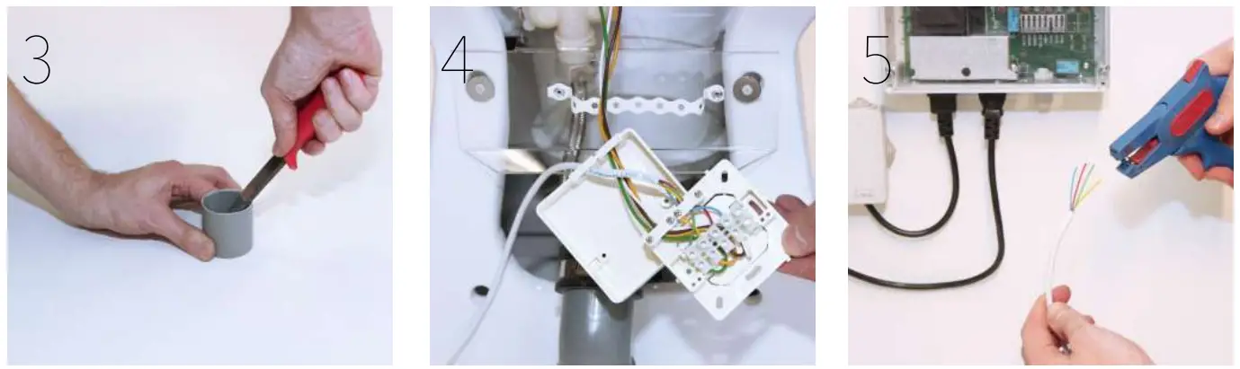 Wostman EcoVac WC Extend Vacuum Toilet - fig 9