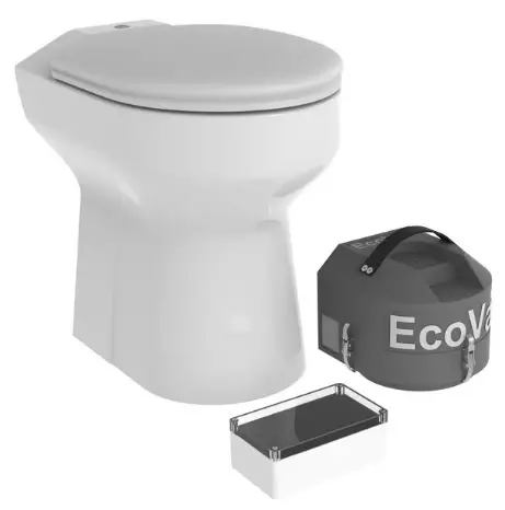 Wostman EcoVac WC Extend Vacuum Toilet - fig 30