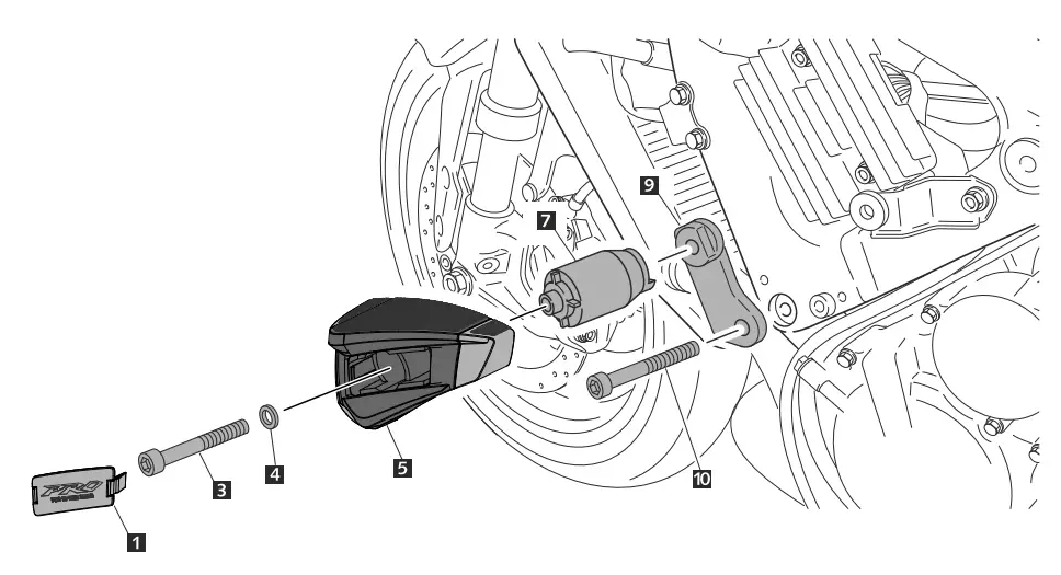 Puig GSX R600 Pro 2 0 Frame Sliders Suzuki-