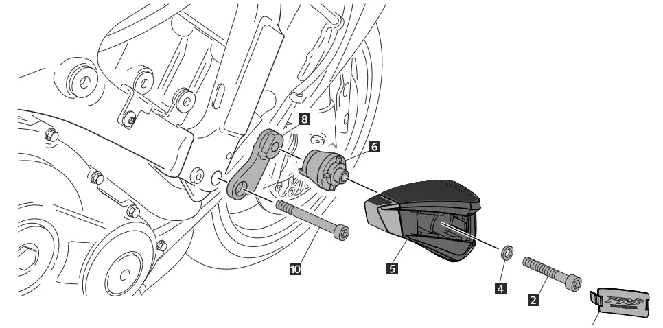 Puig GSX R600 Pro 2 0 Frame Sliders Suzuki-fig1