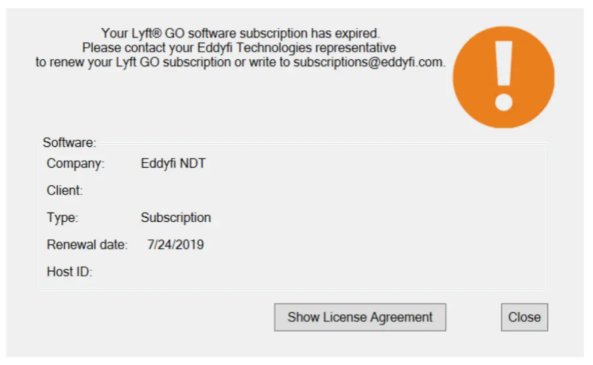 If The Licence Is Not Valid