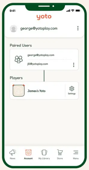 yoto Player Audio and Music Player for Kids - setup4
