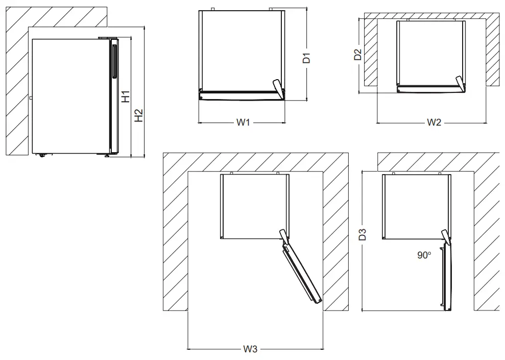Romo RUF103W Drawer Freezer - Fig 3