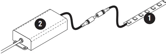 LUMENTruss 180 Flex Neon Sleeves Luminaire - output connector