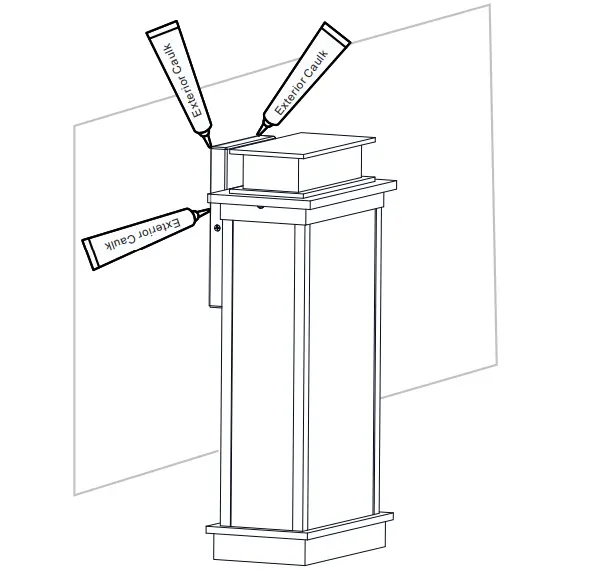 QUOIZEL NOE8409MBK Noelle 18 Inch Tall 2 Light Outdoor Wall Light - Figure 10