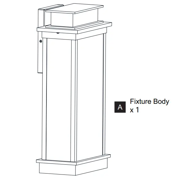 QUOIZEL NOE8409MBK Noelle 18 Inch Tall 2 Light Outdoor Wall Light - Figure 2