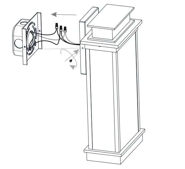 QUOIZEL NOE8409MBK Noelle 18 Inch Tall 2 Light Outdoor Wall Light - Figure 9
