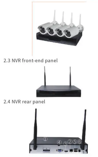 mkwinkel XWNTV1.0 WiFi NVR Kit - 2