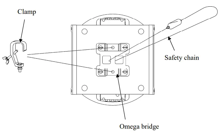 deliya GTR BEAM 330 IP54 Water Proof Lighting - Dimension 2