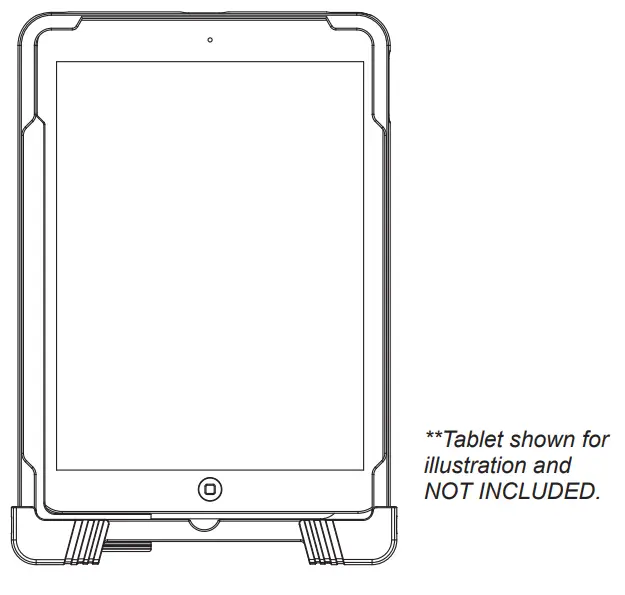 CTA PAD-ASCS10W Anti-Theft Security Case with Stand fig 8