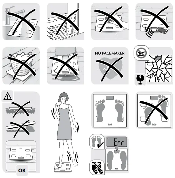 Tefal BM2523V0 Floor Scales - 2