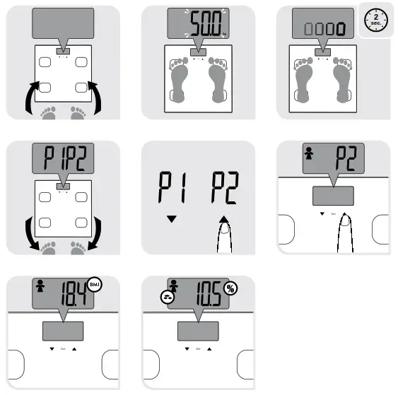 Tefal BM2523V0 Floor Scales - 8