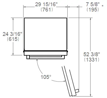 BERTAZZONI-REF30BMBIXRT-30-Inch-Stainless-Steel-Right-Hinge-Built-In-Bottom-Mount-Refrigerator-fig-3