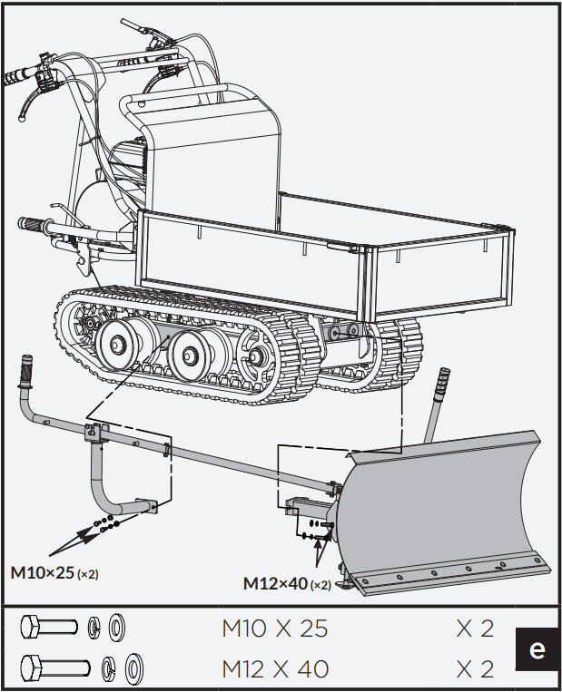 Crytec D30MB Mini Tracked Dumper - trackbarrow