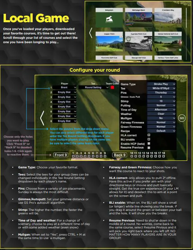 Software s GSPro Software-FIG9