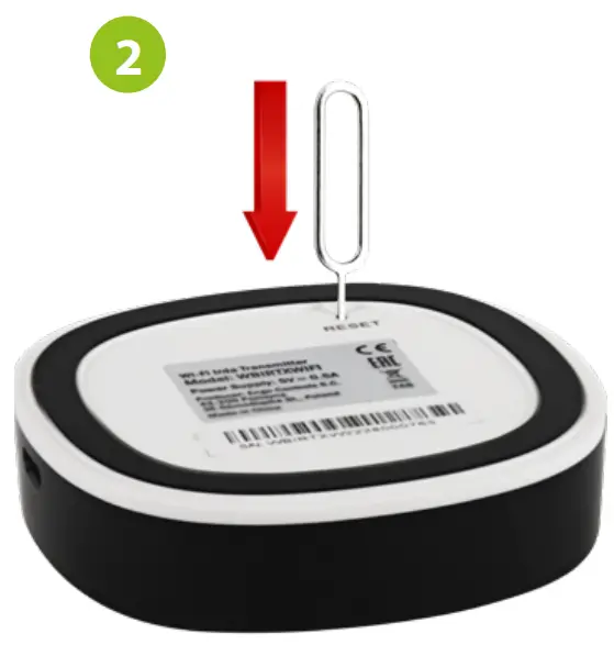 Installation of the IR remote control in the APP